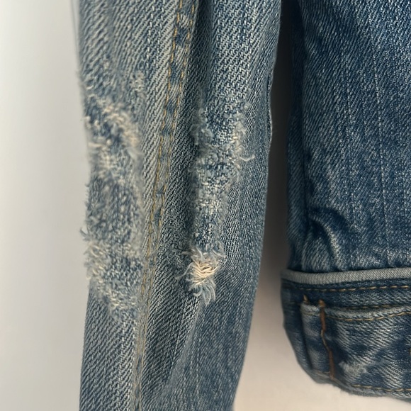 Vintage Abercrombie and Fitch Denim Jacket Size Medium - Picture 5 of 9